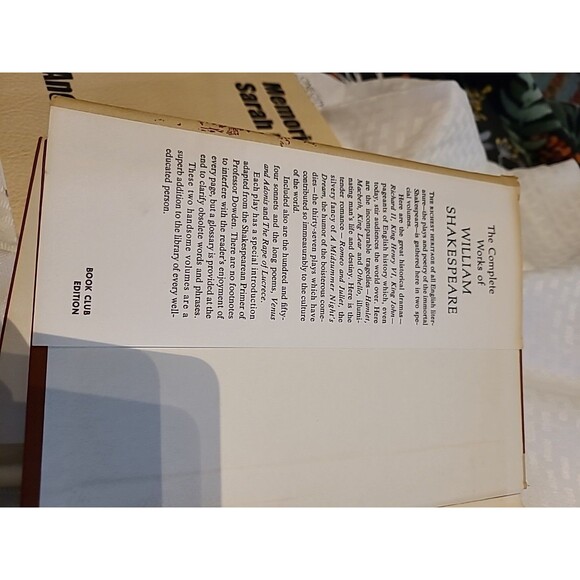 The Complete Works Of WILLIAM SHAKESPEARE Volumes 1 & 2 Set,  Book Club. Ed. - Picture 9 of 9